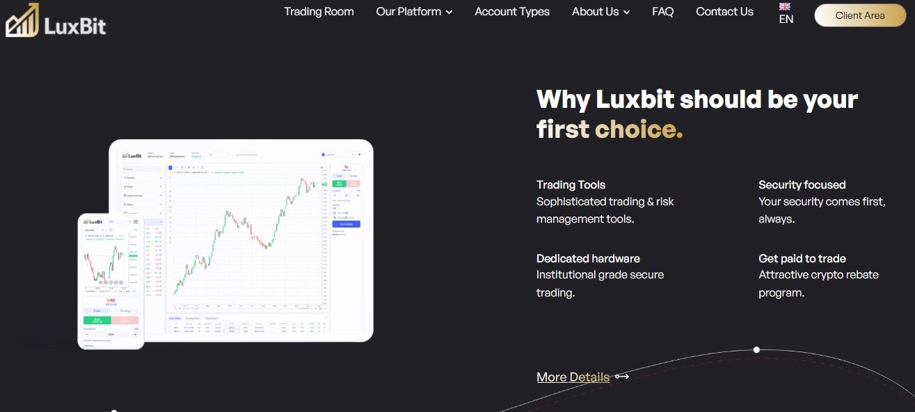 LuxBit Trading Platform